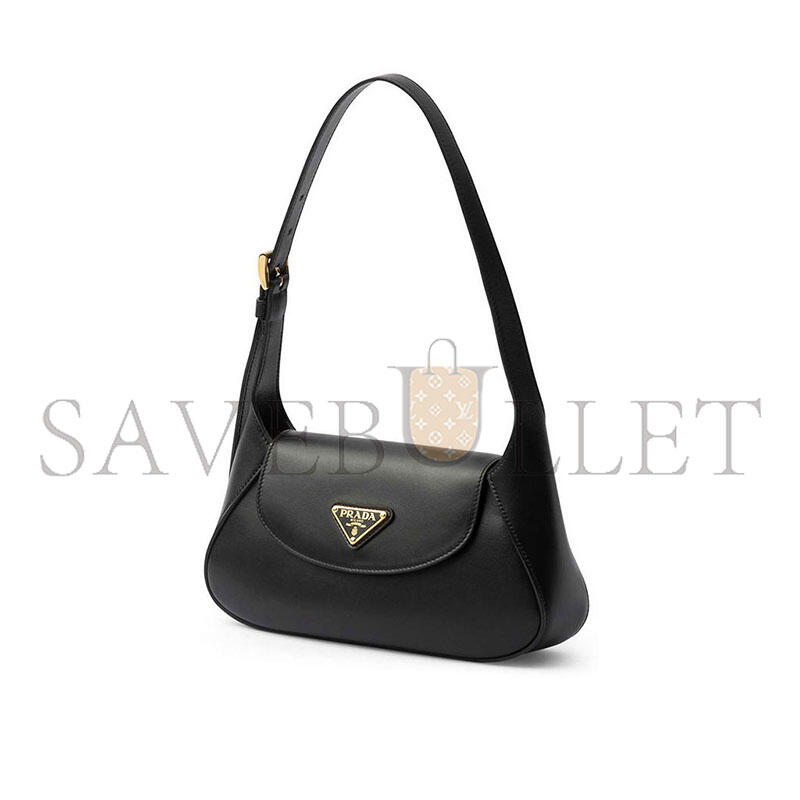 PRADA SMALL LEATHER SHOULDER BAG 1BD358 (25*15*5cm)